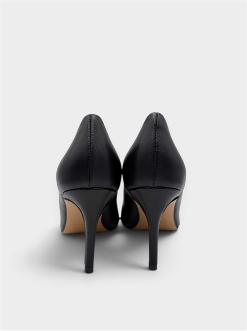 Décolleté nera in nappa con tacco IL LACCIO | SV25NAPPANERO